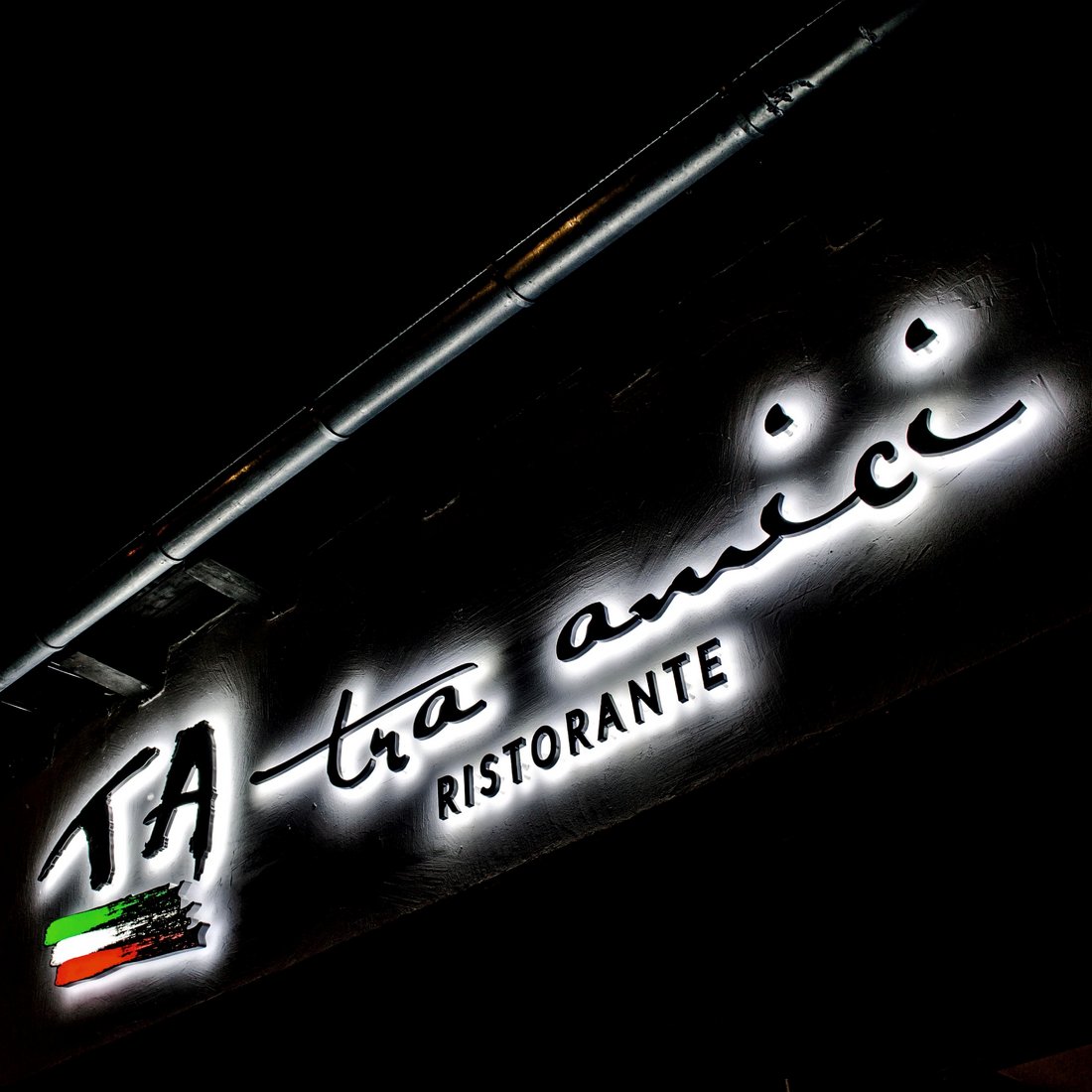 LED full acrylic letters Ristorante