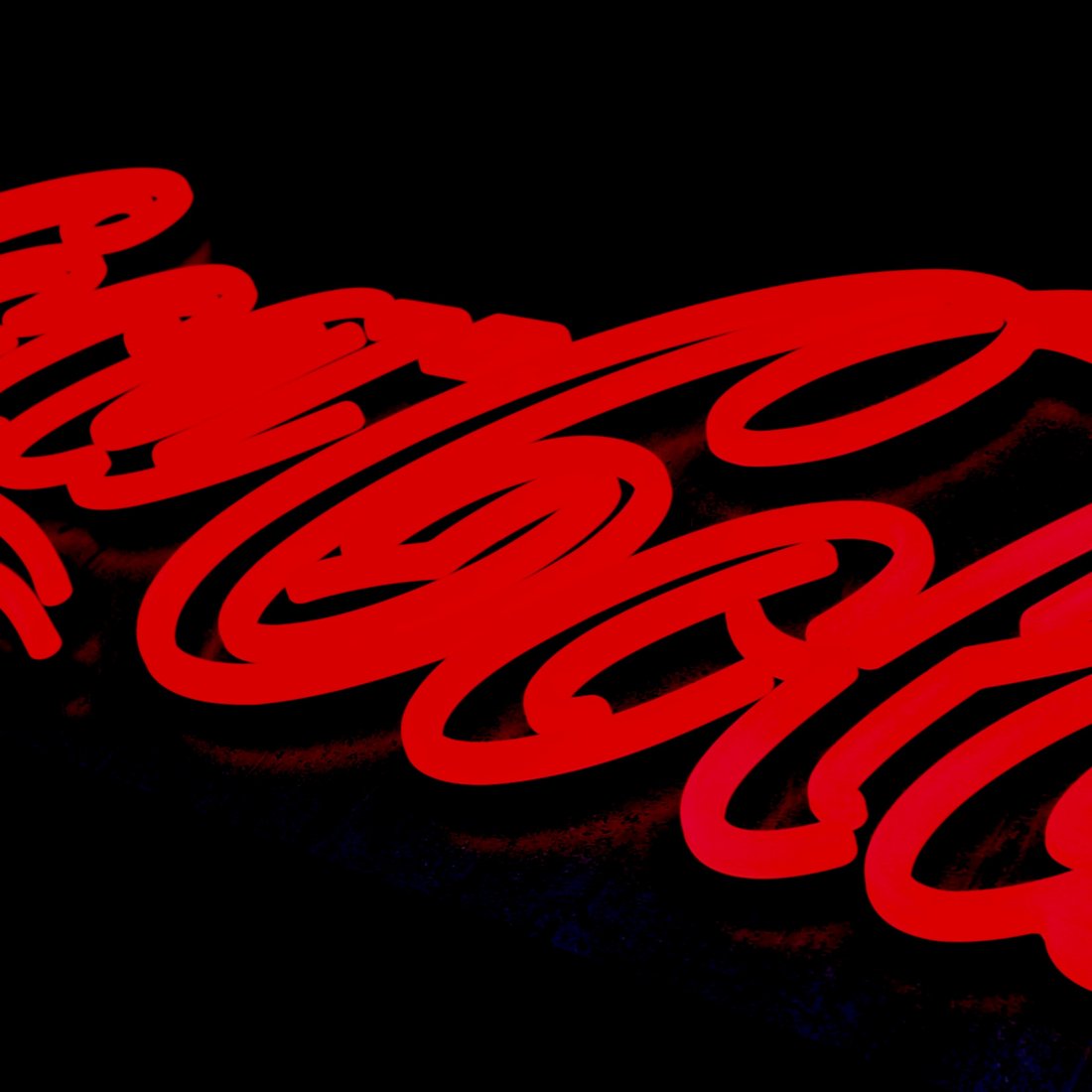 LED neon rot