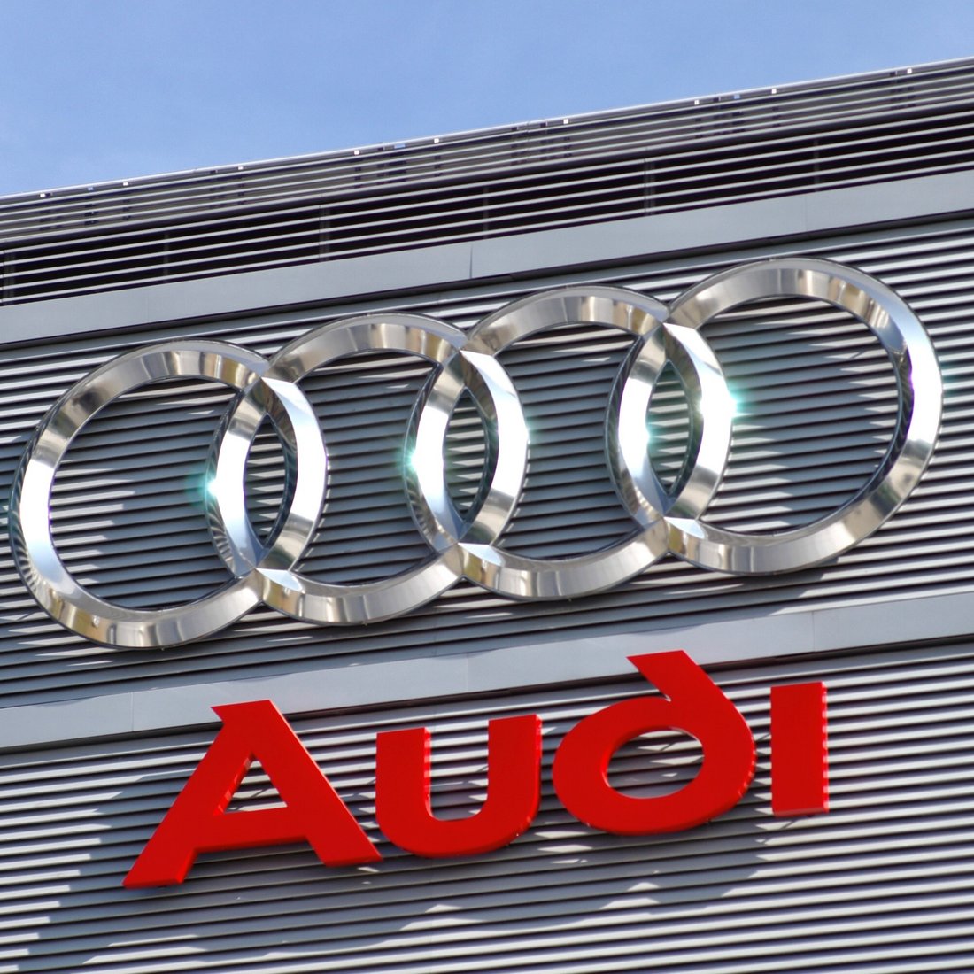 Audi  Firmenwerbung