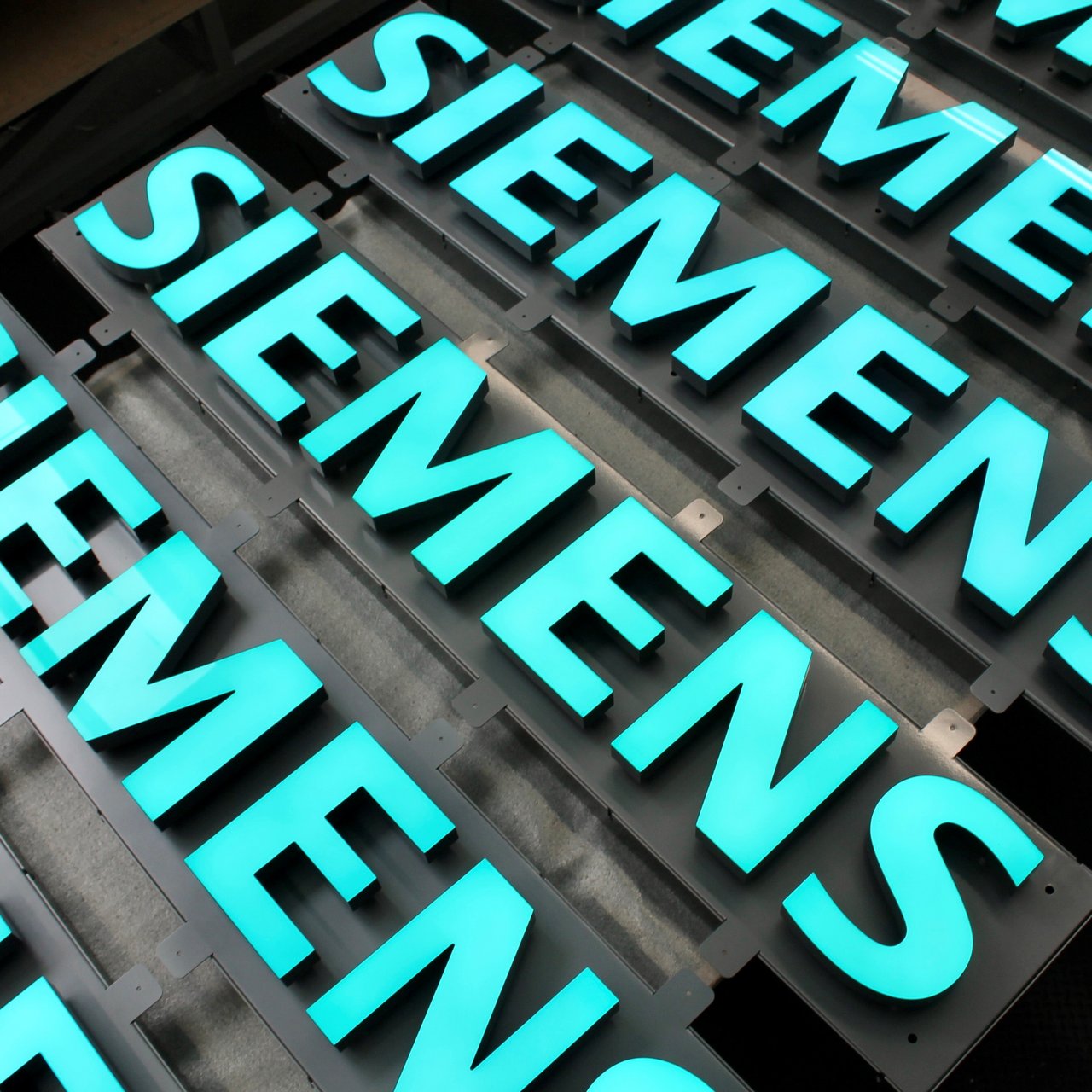 Siemens Leuchtschrift